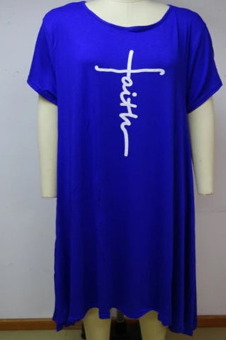 Faith Short Sleeve Dress - BU Boutique LLC