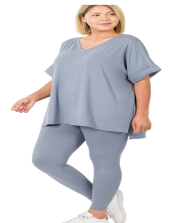 Plus Size Loungewear - Spring Outing Chill Set