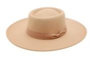 Felt Sun Hat With Ribbon Strap With Bow - BU Boutique LLC