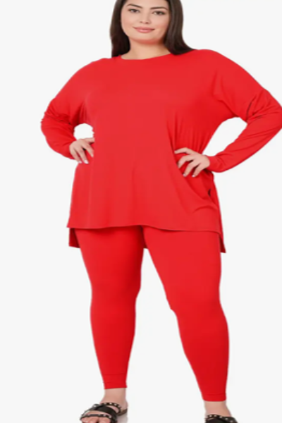 Plus Size Loungewear - Just Chill Set