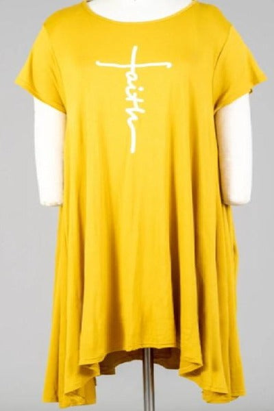 Faith Short Sleeve Dress - BU Boutique LLC